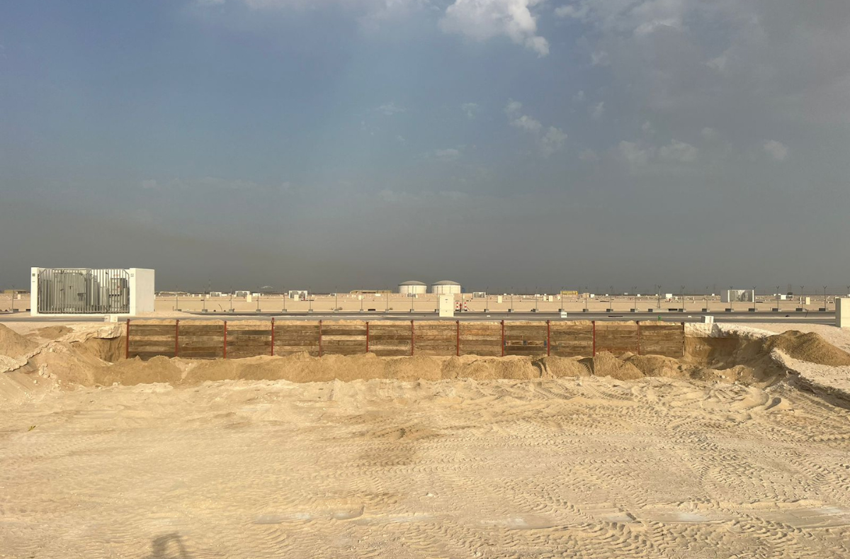 مشروع إنشائي مكتمل