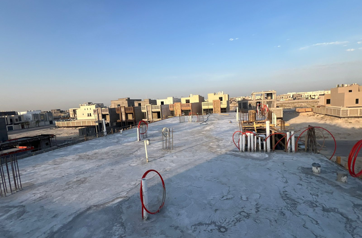 مشروع إنشائي مكتمل