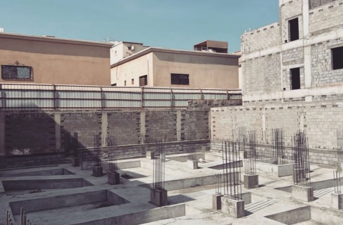 مشروع إنشائي مكتمل