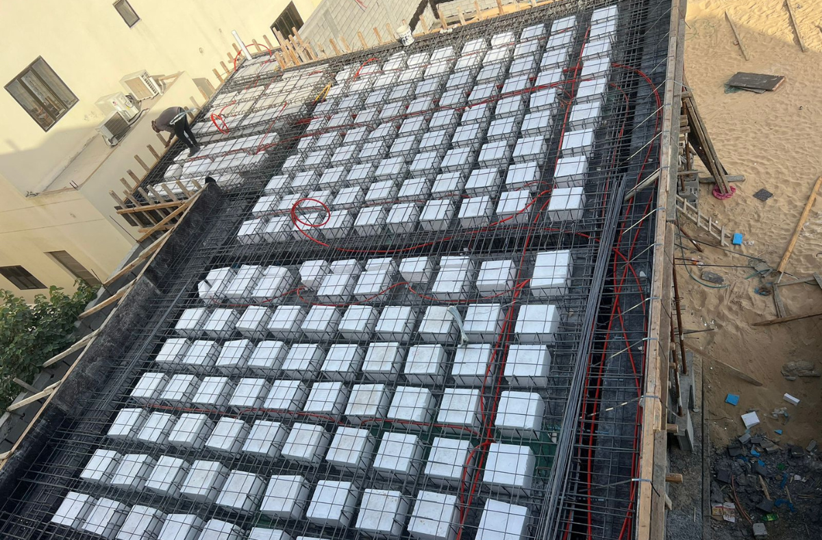 مشروع إنشائي مكتمل