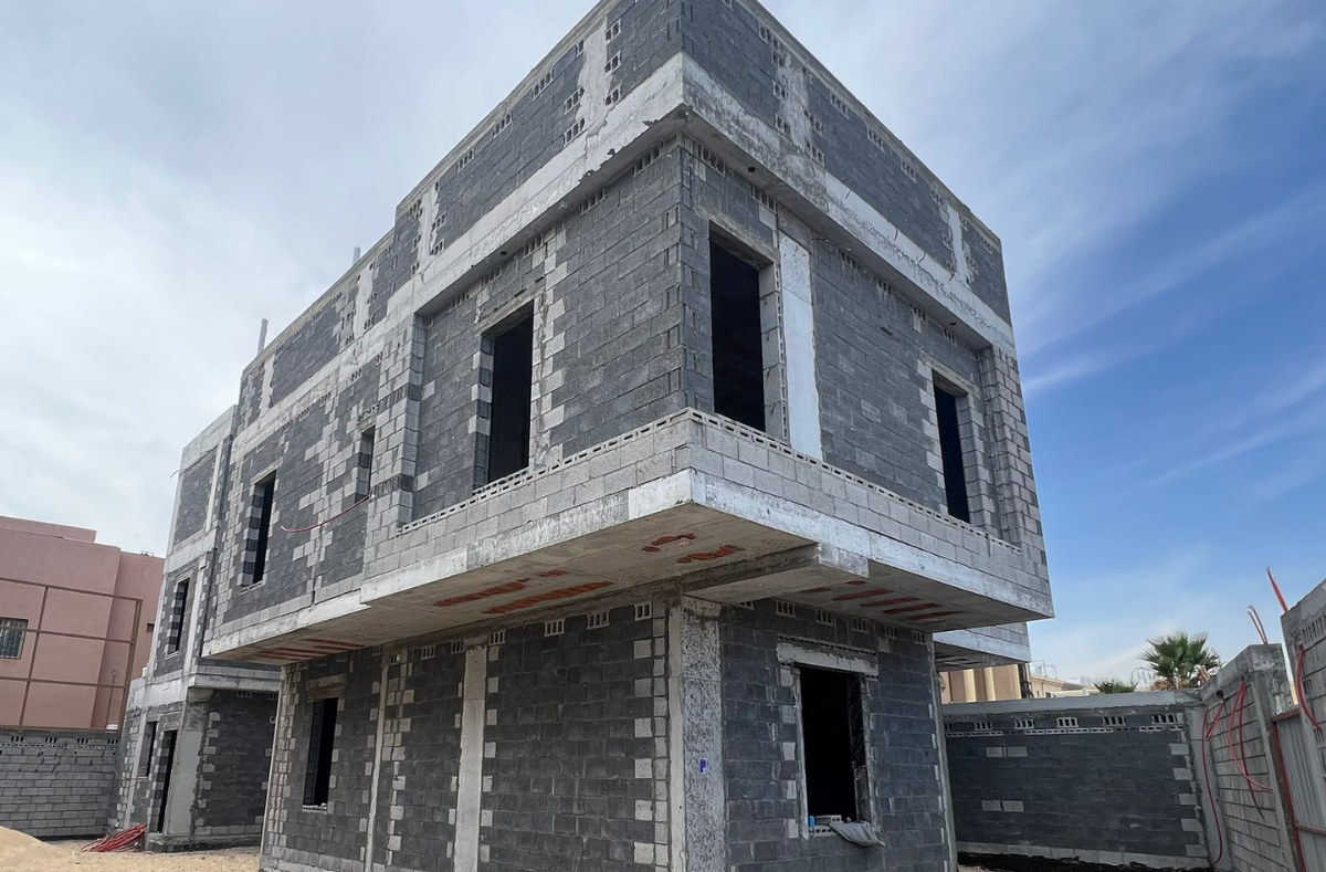 مشروع إنشائي مكتمل