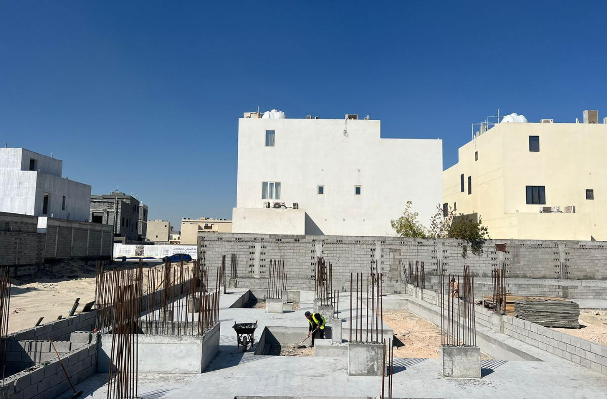 مشروع إنشائي مكتمل