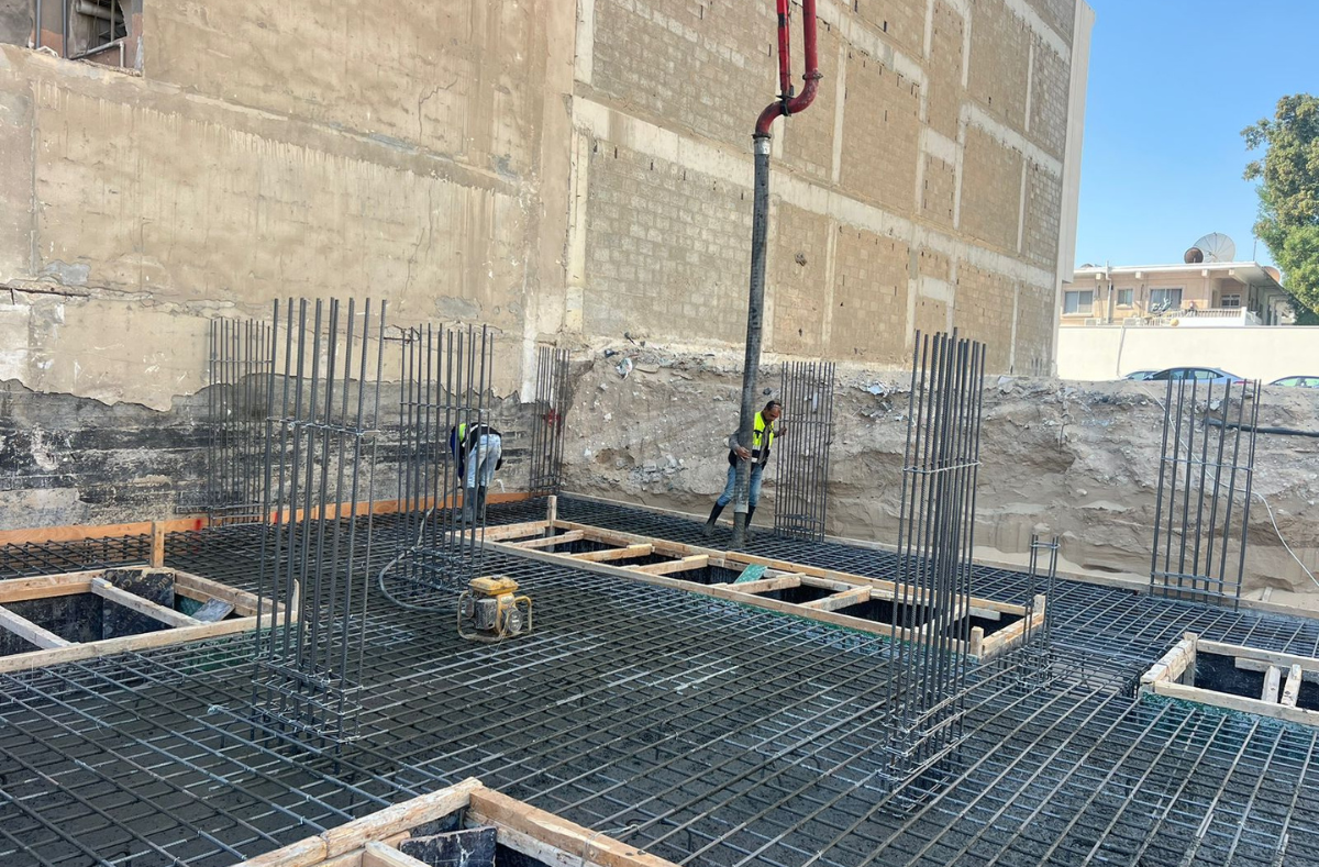 مشروع إنشائي مكتمل