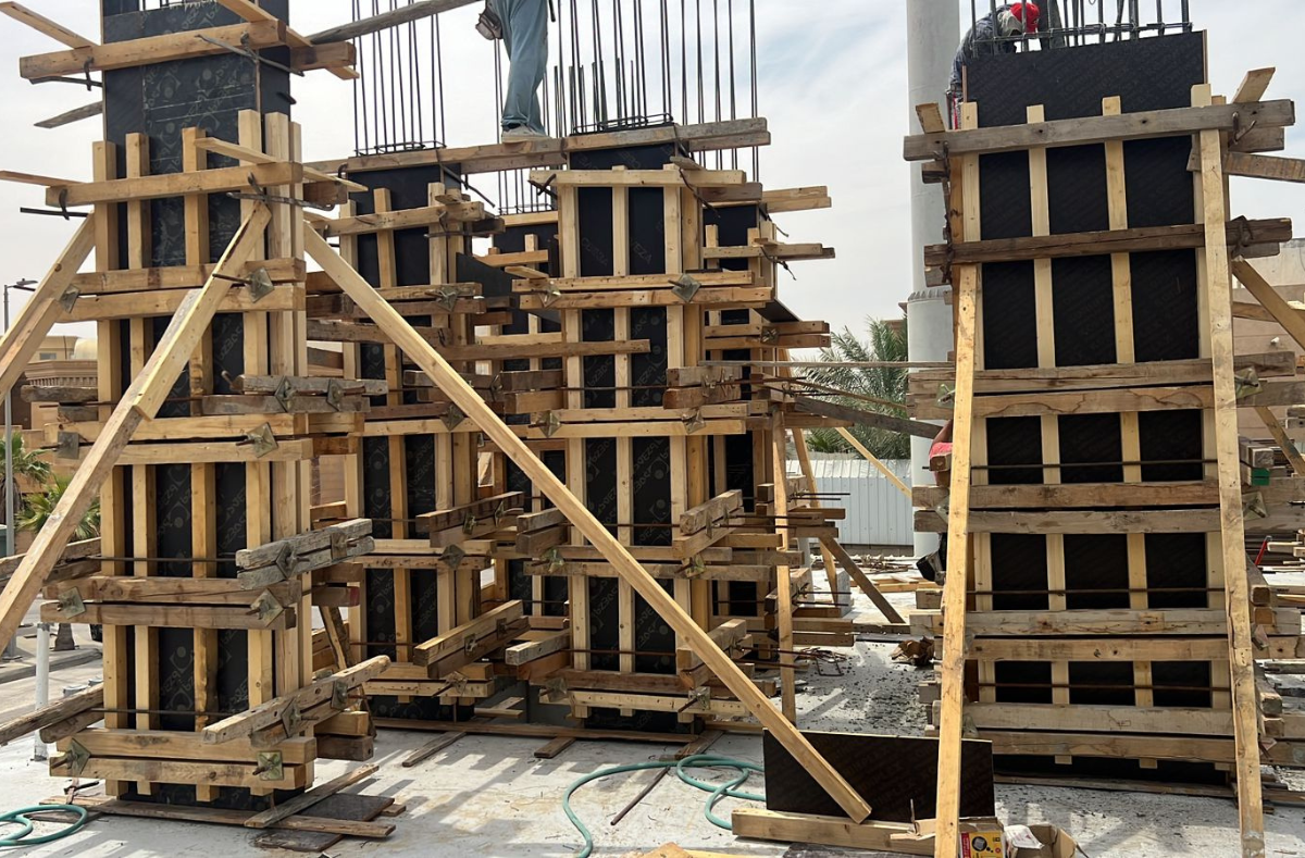 مشروع إنشائي مكتمل